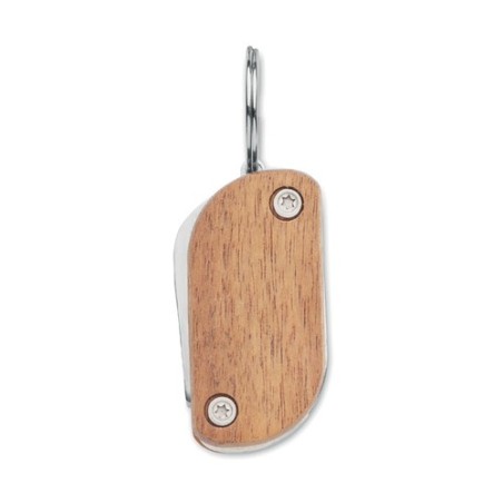 Couteau de poche multi-outils pratique et élégant personnalisé - WODYCUT Matières : bois Couleurs : bois cadeau entreprise pas c