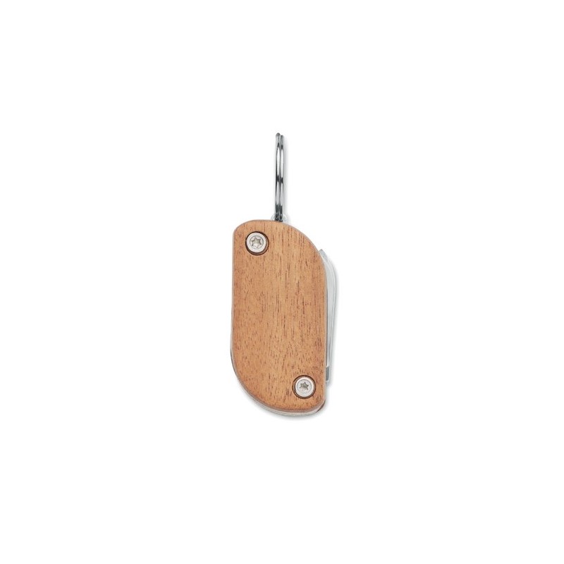Couteau de poche multi-outils pratique et élégant personnalisé - WODYCUT Matières : bois Couleurs : bois impression haute défini