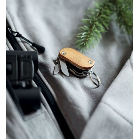 Couteau de poche multi-outils pratique et élégant personnalisé - WODYCUT Matières : bois Couleurs : bois livraison express 24h 4