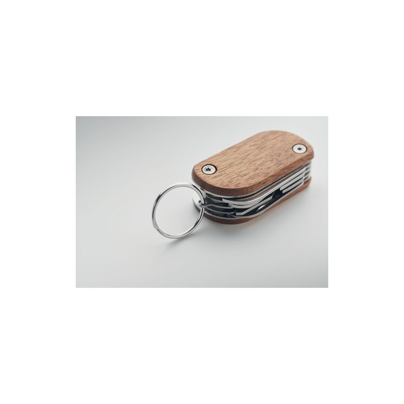 Couteau de poche multi-outils pratique et élégant personnalisé - WODYCUT Matières : bois Couleurs : bois objet promotionnel éco-
