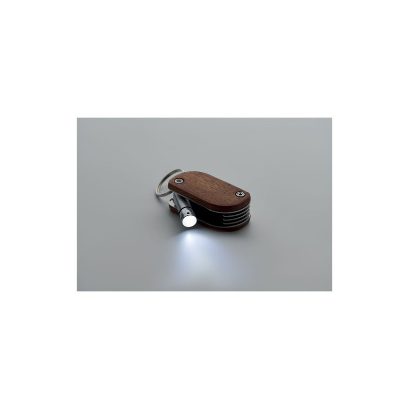 Couteau de poche multi-outils pratique et élégant personnalisé - WODYCUT Matières : bois Couleurs : bois accessoire événementiel