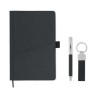 Coffret cadeau personnalisé élégant 3 pièces - SCRIBI 4 Matières : papier Couleurs : noir impression haute définition