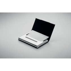 Coffret cadeau personnalisé 3 pièces - Stylo, Porte-Clés & Porte-Cartes - SCRIBI 3 Matières : acier inoxydable Couleurs : noir l