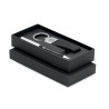 Coffret cadeau personnalisé 2 pièces - SCRIBI 2 Matières : acier inoxydable Couleurs : noir impression haute définition