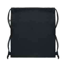 Sac à cordon  en coton recyclé PANDA BAG Matières : coton recyclé Couleurs : noir livraison express 24h 48h