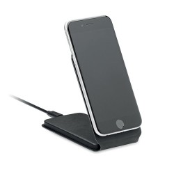 Chargeur magnétique  et efficace 15W - FAWTT Matières : PET recyclé Couleurs : noir goodies publicitaire événementiel