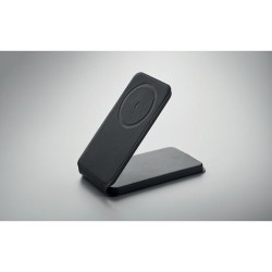Chargeur magnétique  et efficace 15W - FAWTT Matières : PET recyclé Couleurs : noir marquage laser ultra précis