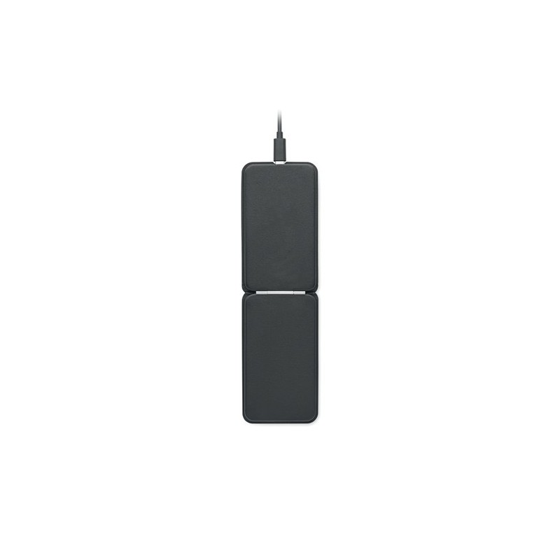 Chargeur magnétique  et efficace 15W - FAWTT Matières : PET recyclé Couleurs : noir objet promotionnel éco-responsable