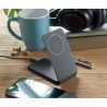 Chargeur magnétique  et efficace 15W - FAWTT Matières : PET recyclé Couleurs : noir personnalisation rapide en France
