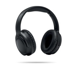 Casque audio pliable ANC de qualité personnalisé - SILENT Matières : ABS Couleurs : noir