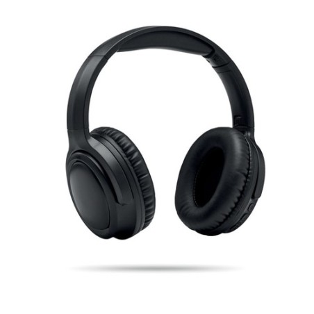 Casque audio pliable ANC de qualité personnalisé - SILENT Matières : ABS Couleurs : noir