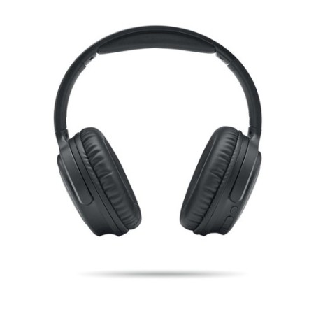 Casque audio pliable ANC de qualité personnalisé - SILENT Matières : ABS Couleurs : noir cadeau entreprise pas cher