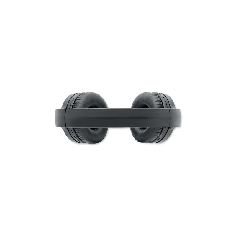 Casque audio pliable ANC de qualité personnalisé - SILENT Matières : ABS Couleurs : noir objet promotionnel éco-responsable