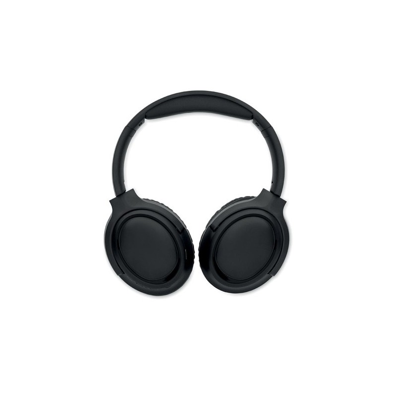 Casque audio pliable ANC de qualité personnalisé - SILENT Matières : ABS Couleurs : noir cadeau collaborateur premium