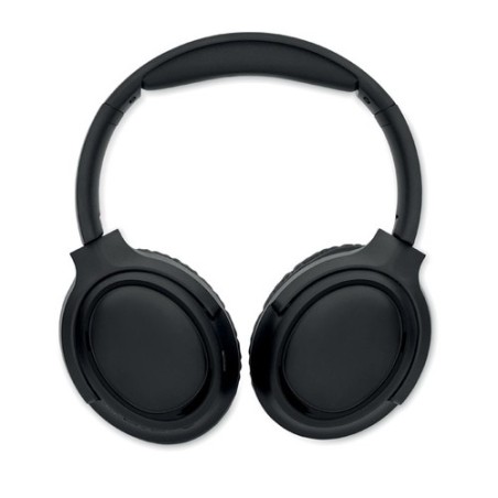 Casque audio pliable ANC de qualité personnalisé - SILENT Matières : ABS Couleurs : noir cadeau collaborateur premium