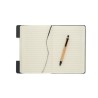Carnet A5  personnalisé avec stylo - NOTEMIX RPET Matières : papier Couleurs : pierre livraison express 24h 48h