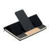Carnet A5  personnalisé avec stylo - NOTEMIX RPET Matières : papier Couleurs : noir cadeau collaborateur premium