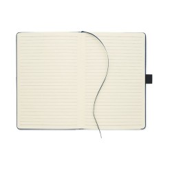 Carnet A5  en PU avec pochette - CINCO MO2285 Matières : papier recyclé Couleurs : bleu objet promotionnel éco-responsable