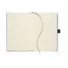 Carnet A5  en PU avec pochette - CINCO MO2285 Matières : papier recyclé Couleurs : bleu objet promotionnel éco-responsable