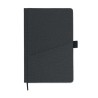 Carnet A5  en PU avec pochette - CINCO MO2285 Matières : papier recyclé Couleurs : noir accessoire événementiel unique