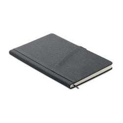 Carnet A5  en PU avec pochette - CINCO MO2285 Matières : papier recyclé Couleurs : bleu 2