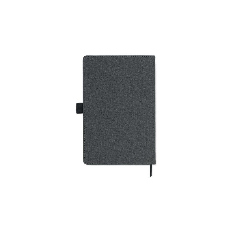 Carnet A5  en PU avec pochette - CINCO MO2285 Matières : papier recyclé Couleurs : pierre impression haute définition