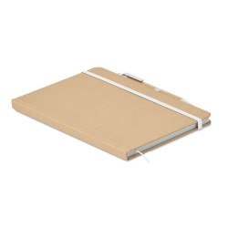 Carnet A5 écologique en carton recyclé personnalisé - CARATIL