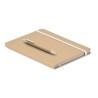 Carnet A5  en carton recyclé personnalisé - CARATIL Matières : papier Couleurs : blanc cadeau collaborateur premium