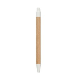 Carnet A5  en carton recyclé personnalisé - CARATIL Matières : papier Couleurs : blanc cadeau affaires élégant