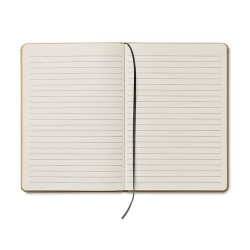 Carnet A5  en carton recyclé personnalisé - CARATIL Matières : papier Couleurs : noir goodies personnalisé en stock