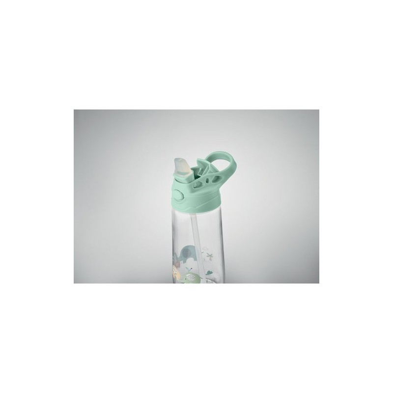 Bouteille pratique en Tritan 450 ml - SID Matières : tritan Couleurs : vert menthe goodies publicitaire événementiel