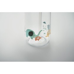 Bouteille pratique en Tritan 450 ml - SID Matières : tritan Couleurs : vert menthe marquage laser ultra précis