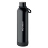 Bouteille isotherme double paroi 500ml - MUSEY Matières : acier inoxydable Couleurs : noir impression haute définition