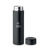 Bouteille isotherme  personnalisée 420 ml - NUNAVUT Couleurs : noir Matières : acier inoxydable recyclé objet publicitaire robus