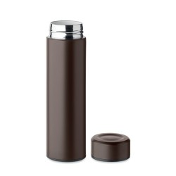 Bouteille isotherme  personnalisée 420 ml - NUNAVUT Couleurs : chocolat Matières : acier inoxydable recyclé livraison express 24