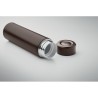 Bouteille isotherme  personnalisée 420 ml - NUNAVUT Couleurs : chocolat Matières : acier inoxydable recyclé objet promo petit bu