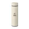Bouteille isotherme  personnalisée 420 ml - NUNAVUT Couleurs : blanc cassé Matières : acier inoxydable recyclé cadeau client ori
