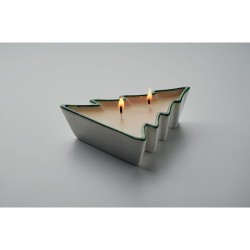Bougie Végétale Sapin de Noël 60g - HOLIFIR