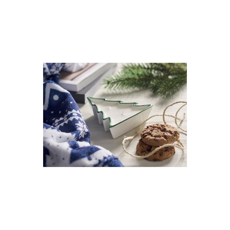 Bougie Végétale Sapin de Noël 60g - HOLIFIR