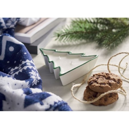 Bougie Végétale Sapin de Noël 60g - HOLIFIR