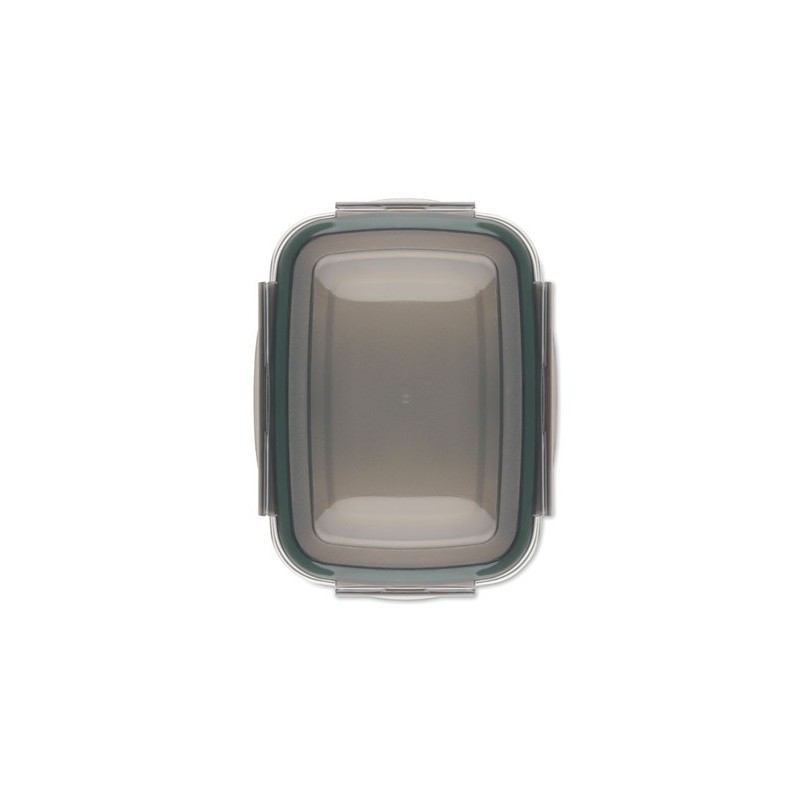 Boîte à lunch  personnalisée 850 ml - LOX Couleurs : gris transparent Matières : acier inoxydable recyclé personnalisable avec v