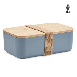 Boîte à lunch  en maïs PLA 1000ml - BEIBABOX Matières : PET Couleurs : bleu pétrole