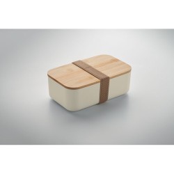 Boîte à lunch  en maïs PLA 1000ml - BEIBABOX Matières : PET Couleurs : beige livraison express 24h 48h