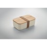 Boîte à lunch  en maïs PLA 1000ml - BEIBABOX Matières : PET Couleurs : beige livraison express 24h 48h