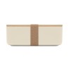 Boîte à lunch  en maïs PLA 1000ml - BEIBABOX Matières : PET Couleurs : beige accessoire événementiel unique