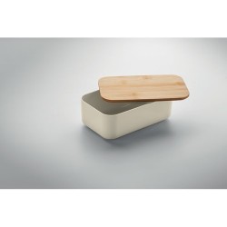 Boîte à lunch  en maïs PLA 1000ml - BEIBABOX Matières : PET Couleurs : beige goodies personnalisé en stock
