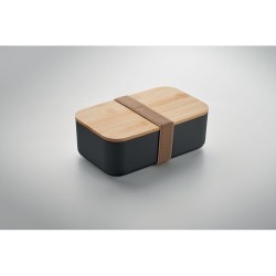 Boîte à lunch  en maïs PLA 1000ml - BEIBABOX Matières : PET Couleurs : noir cadeau collaborateur premium