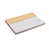 Agenda Hebdomadaire Personnalisé de Bureau MEMWEEK Matières : papier Couleurs : beige goodies publicitaire événementiel