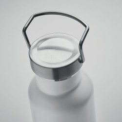 Bouteille isotherme double paroi 500ml personnalisée IVES Couleurs : blanc Matières : acier inoxydable recyclé livraison express