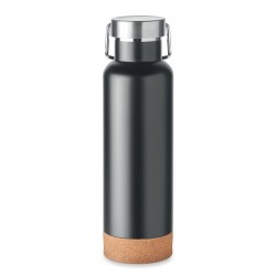 Bouteille isotherme double paroi 500ml personnalisée IVES Couleurs : blanc Matières : acier inoxydable recyclé 2